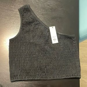 Francesca’s one shoulder tank crop.